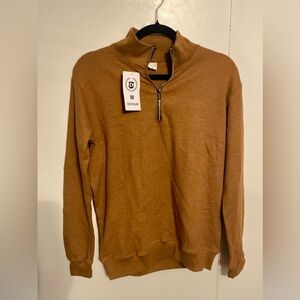 DECRUM Quarter Zip Pullover, M